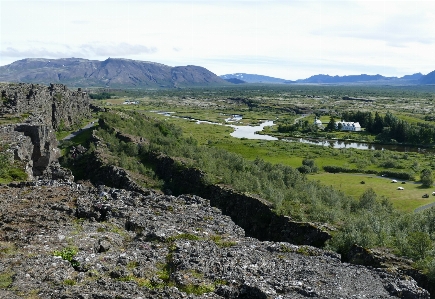 Landscape coast rock wilderness Photo