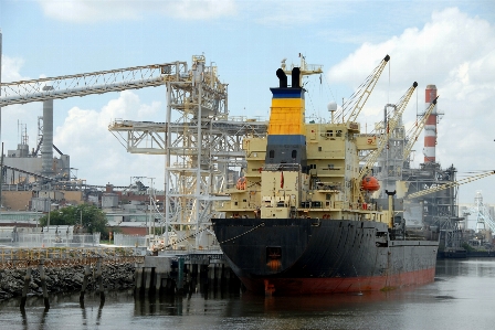 Sea dock ship transportation Photo