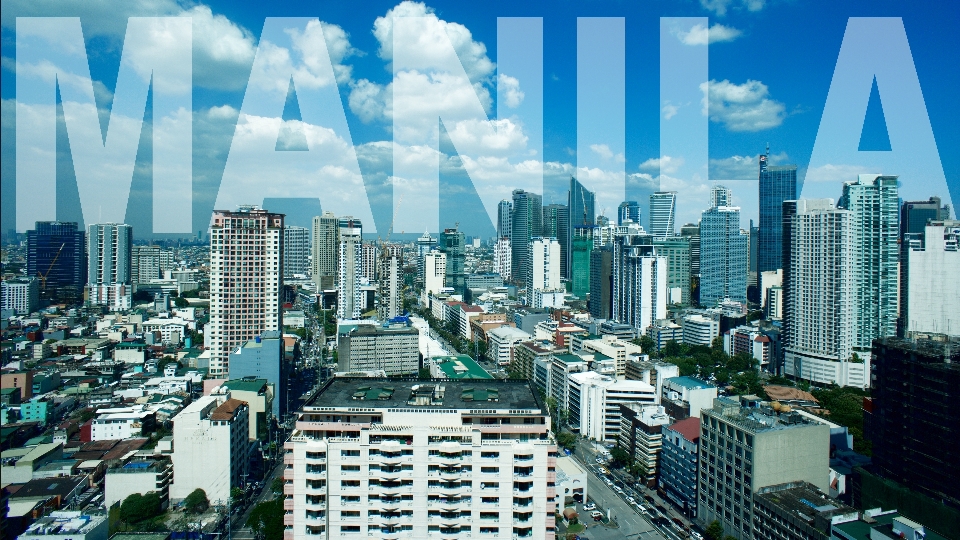 Horizonte ciudad rascacielos paisaje urbano