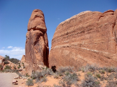 Landscape rock wilderness desert Photo