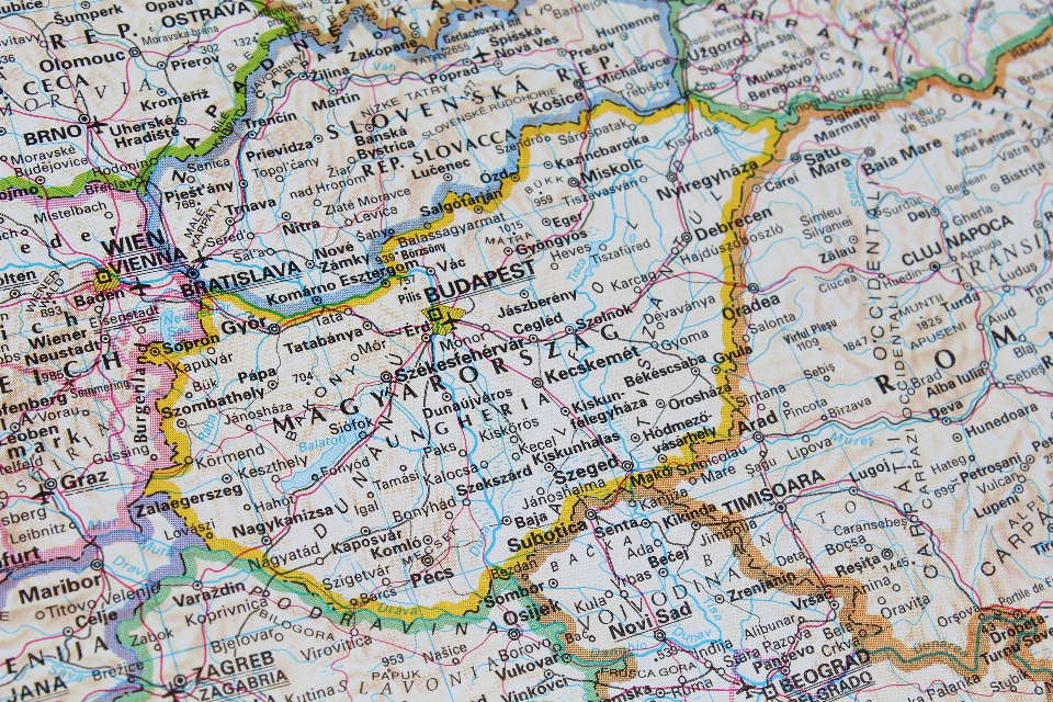 Soil map geography budapest