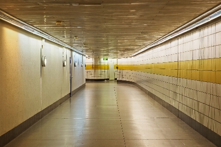 Cold light architecture floor Photo