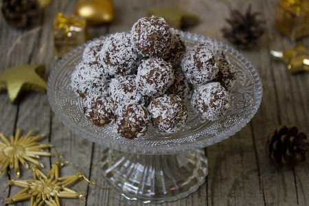 Sweet flower meal food Photo