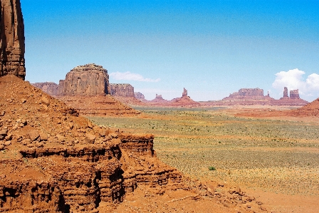 Landscape rock desert valley Photo