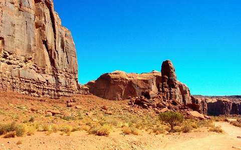 Landscape rock desert valley Photo