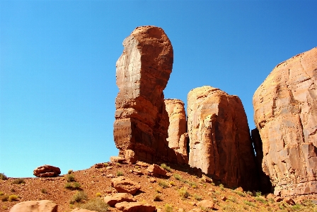 Landscape rock architecture desert Photo