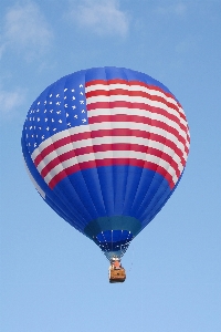 Foto Asa balão de ar quente aeronave