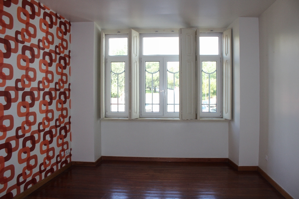 Casa piso interior ventana