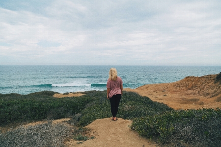 Beach landscape sea coast Photo