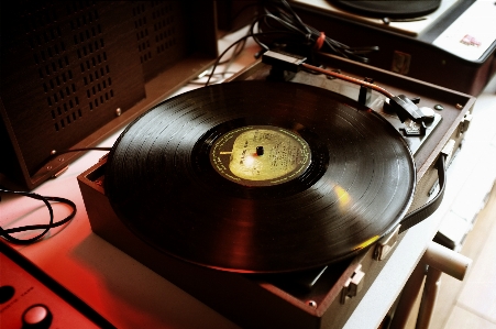 Foto Música vinil toca discos som