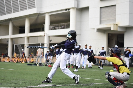 Foto Orang struktur baseball olahraga