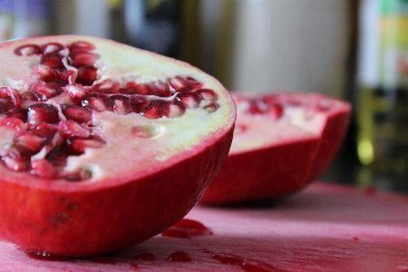 Foto Tanaman buah makanan merah