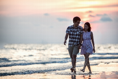 Foto Pantai laut air alam