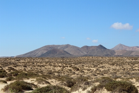 Foto Lanskap alam gunung langit