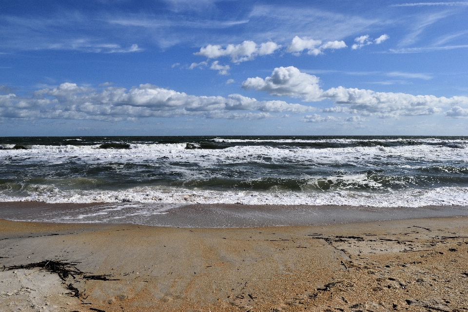 Plage paysage mer côte