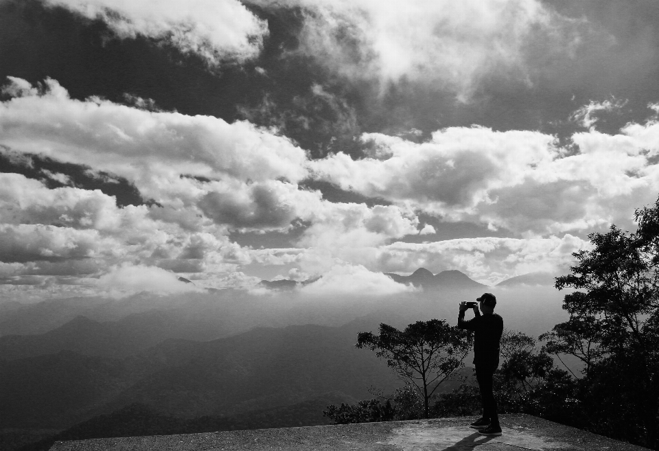 Landscape nature horizon mountain