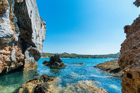 ビーチ 風景 海 海岸 写真