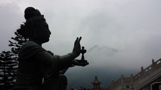 Mountain monument statue buddhism Photo