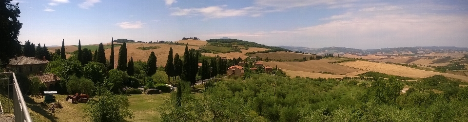 Paesaggio montagna fotografia città