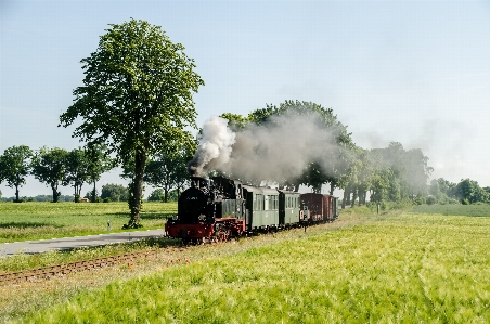 Technology track railway field Photo