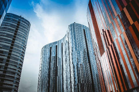 建築 スカイライン 建物 街 写真