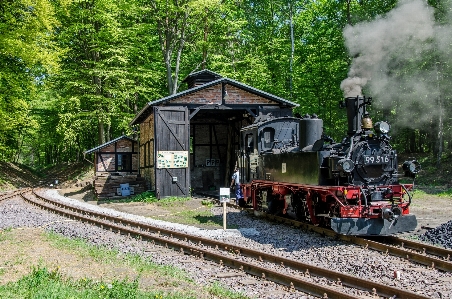 Technology track railway retro Photo