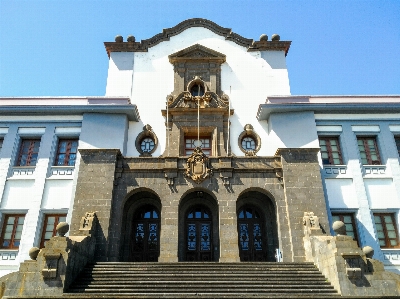 Architecture mansion perspective building Photo