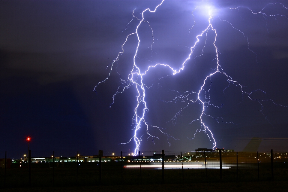 Naturaleza luz cielo noche