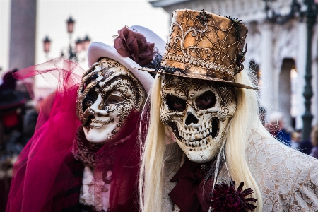 Canal carnival italy venice Photo