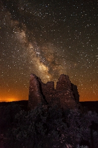 Landscape wilderness sky night Photo