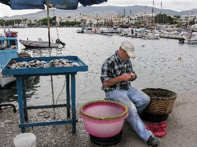 Boat vehicle fishing fisherman Photo