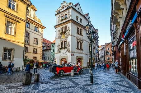 Pedestrian architecture road street Photo