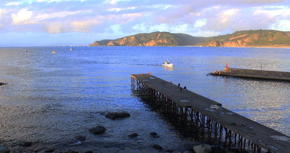 Beach landscape sea coast