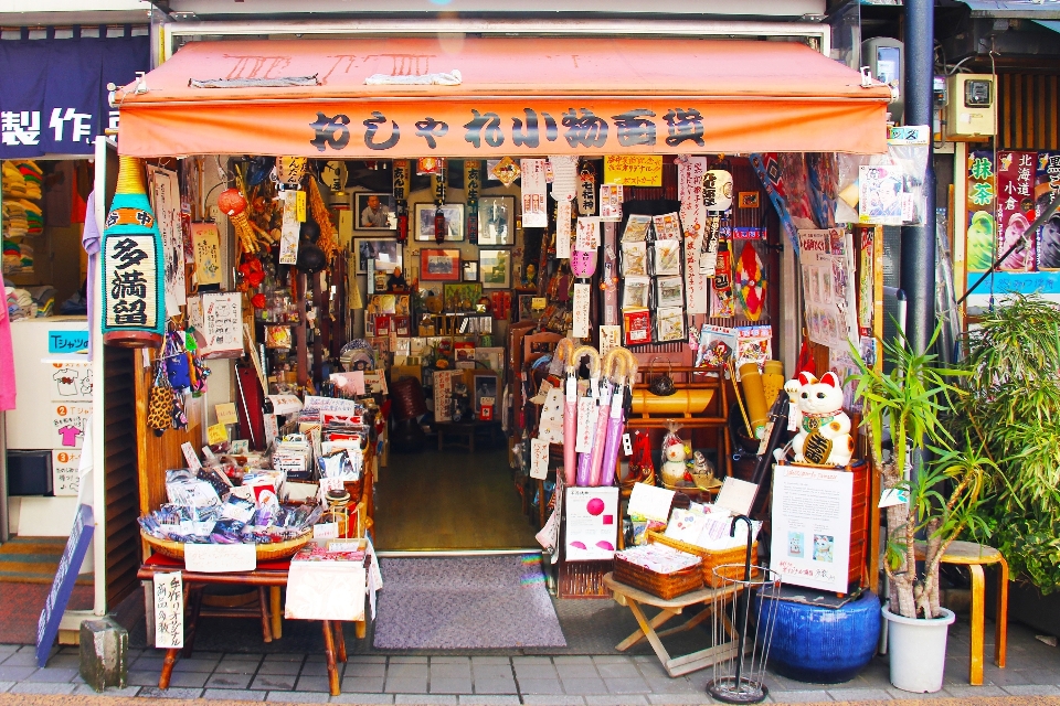 街 建物 店 ベンダー