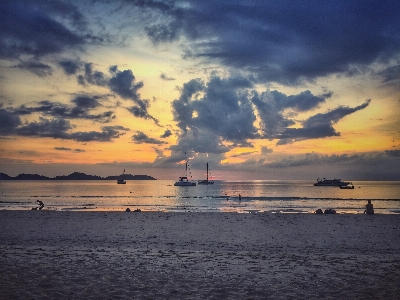 Beach landscape sea coast Photo