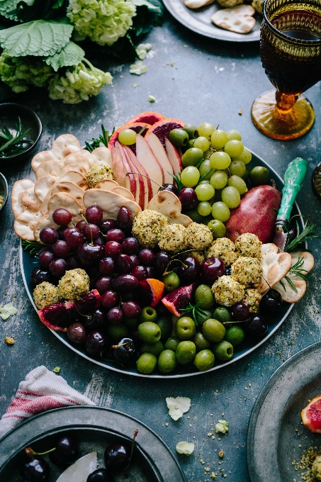 Fruta plato comida alimento