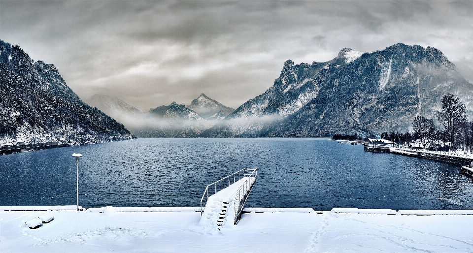 Landscape water nature mountain