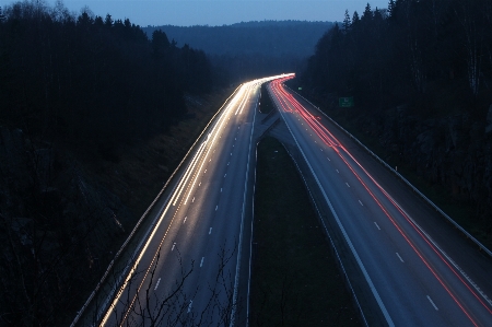 Light road bridge traffic Photo