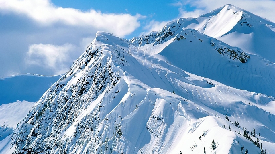 Berg schnee winter gebirge
