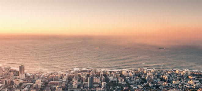 Sea ocean horizon cloud Photo