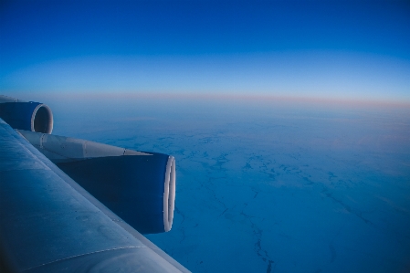 Meer ozean horizont flügel Foto