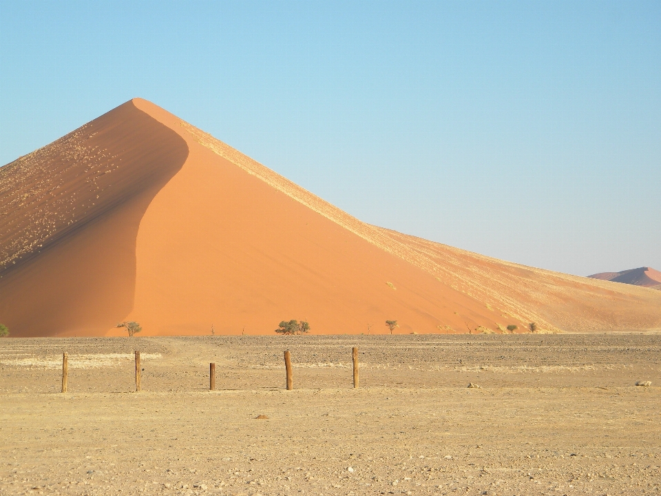 Landschaft sand straße feld