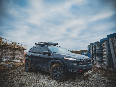 Cloud sky car wheel Photo