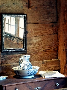 Table wood house floor Photo