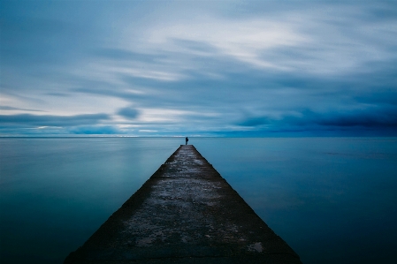 Foto Pantai laut pesisir air