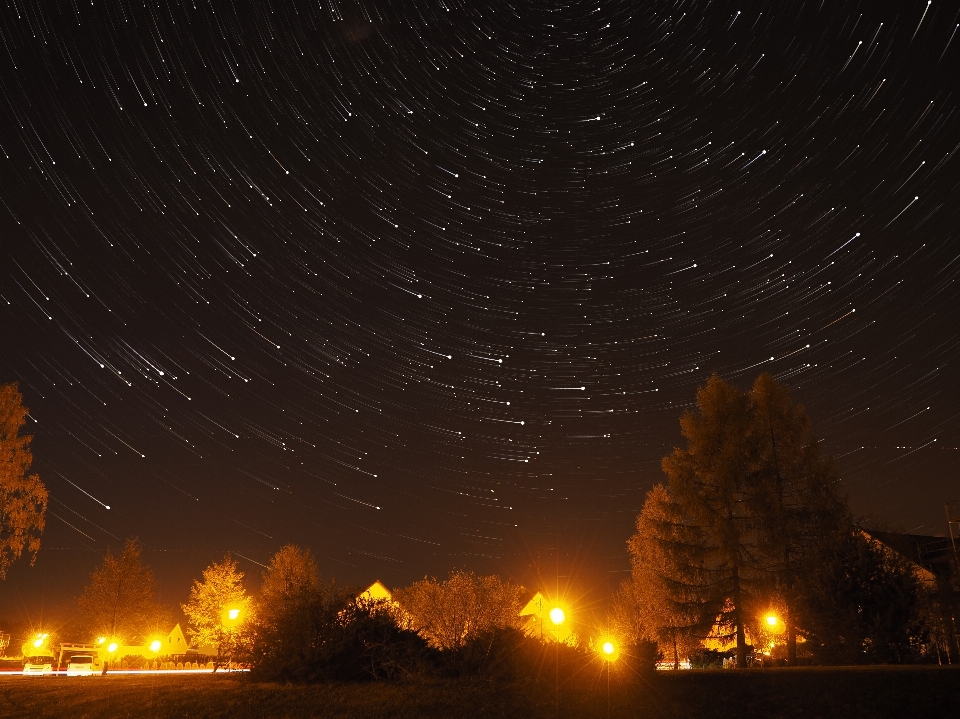 景观 光 天空 夜晚