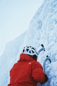 Mountain snow winter adventure Photo