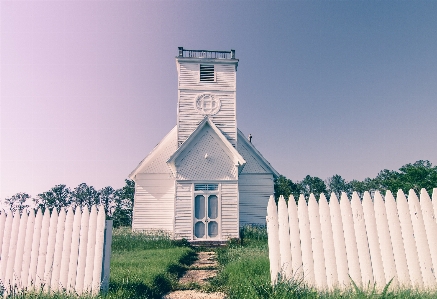 Fence house building barn Photo