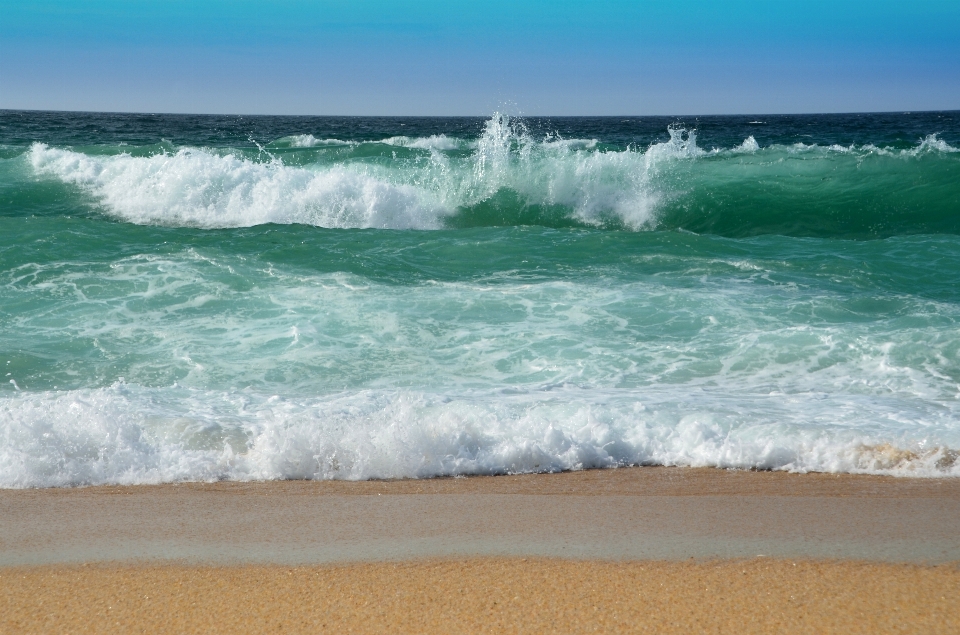 海滩 景观 海 海岸