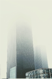 Architecture fog skyline building Photo